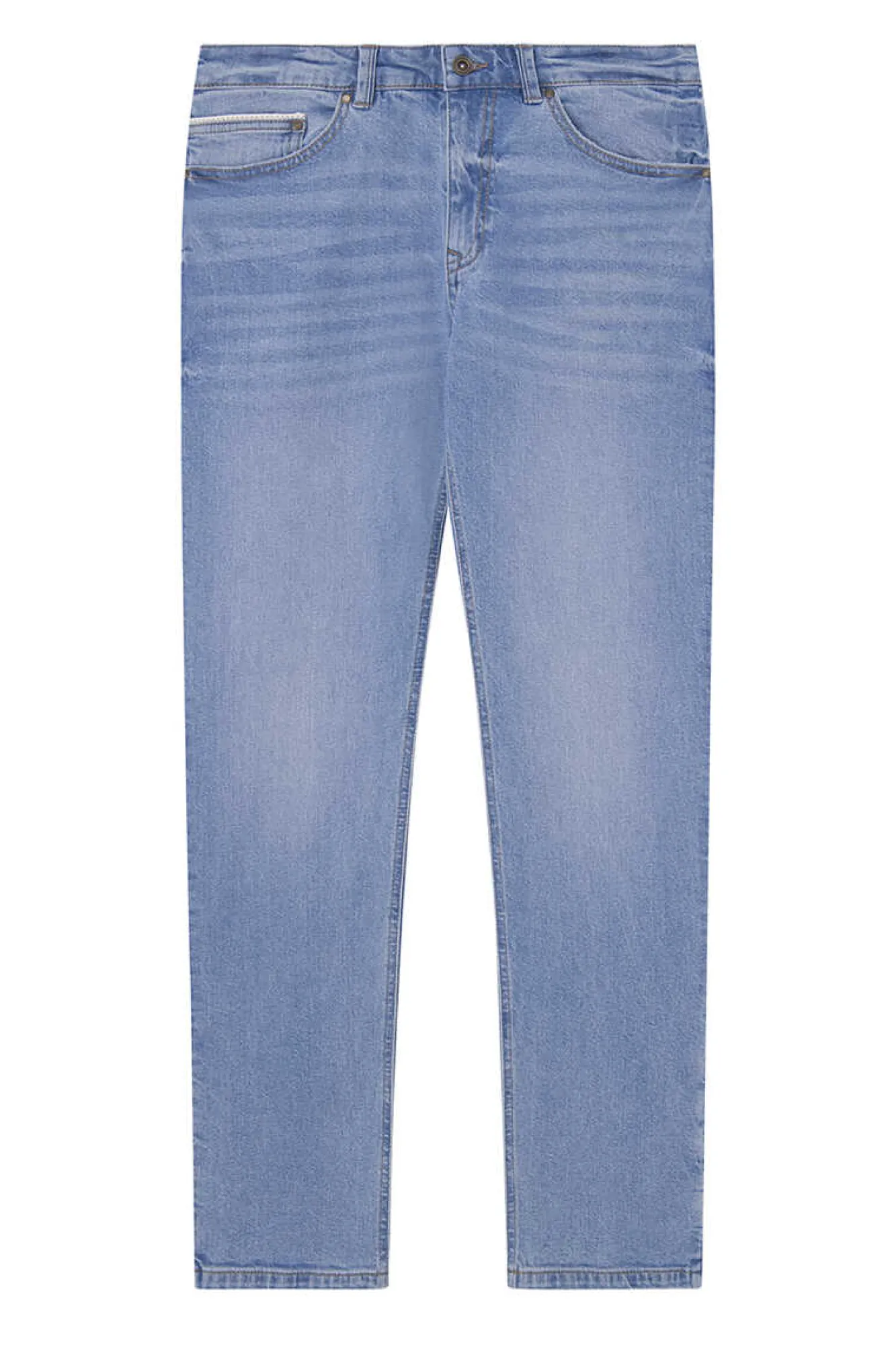 Springfield Jeans Regular Lavagem Clara Azul Indigo Outlet