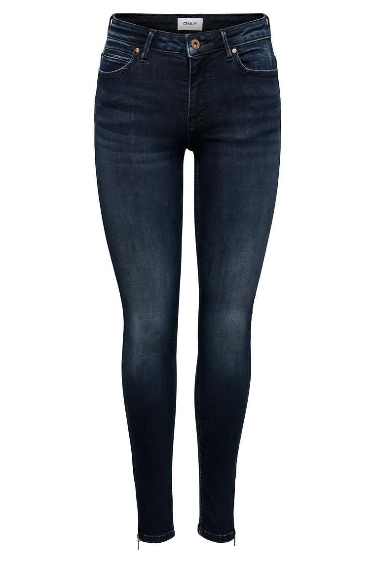 Only Calcas-Jeans Skinny Cintura Media