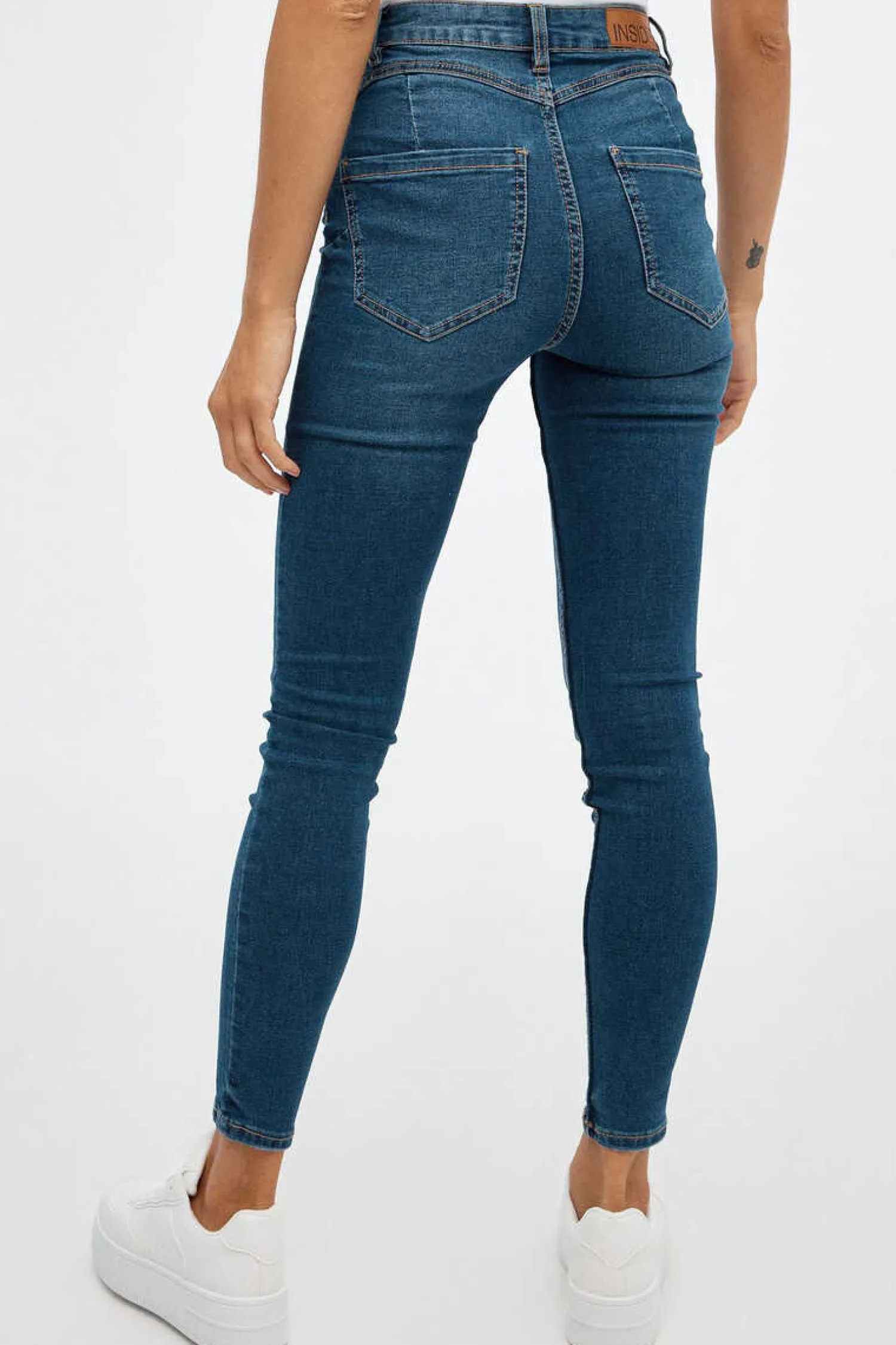Inside Calcas-Jeans Skinny Push Up Cintura Media