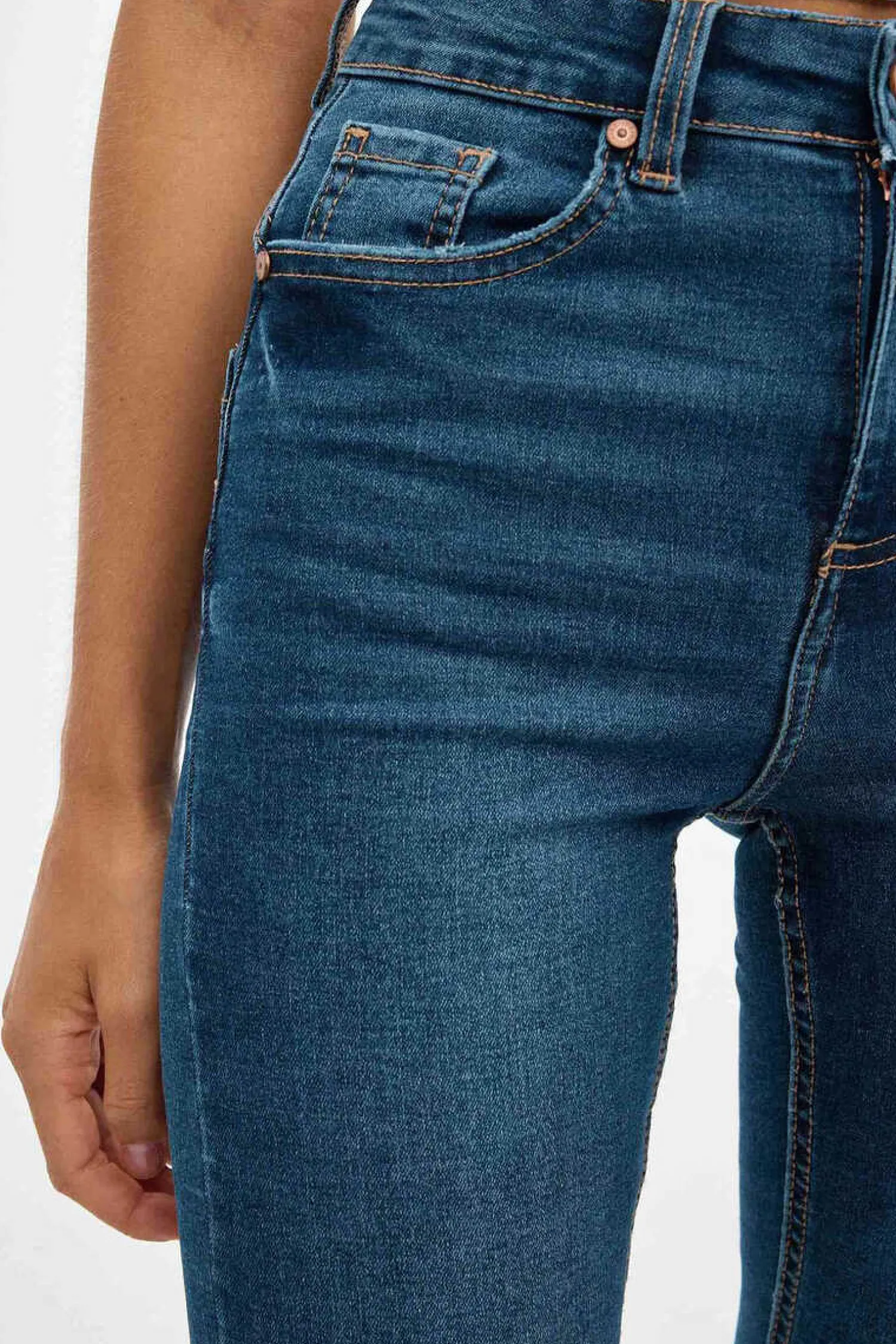Inside Calcas-Jeans Skinny Push Up Cintura Media