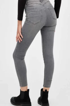 Inside Calcas-Jeans Skinny Push Up Cintura Media