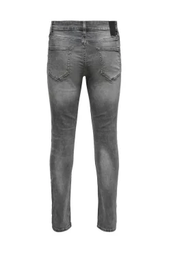 Only & Sons Jeans Slim Cinza Online