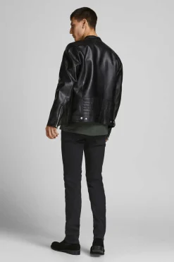 Jack & Jones Jeans Slim Fit Glenn Preto Best