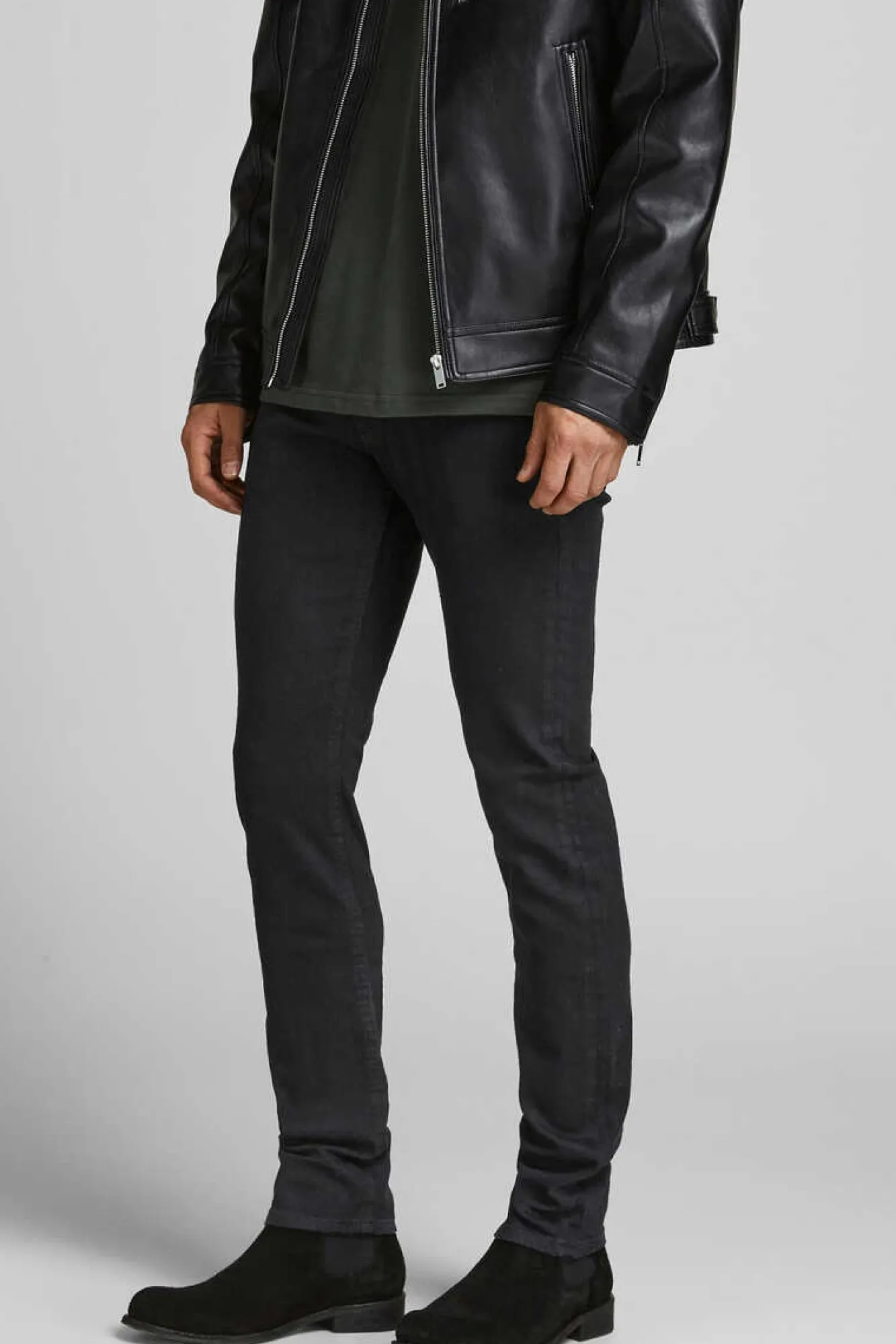 Jack & Jones Jeans Slim Fit Glenn Preto Best
