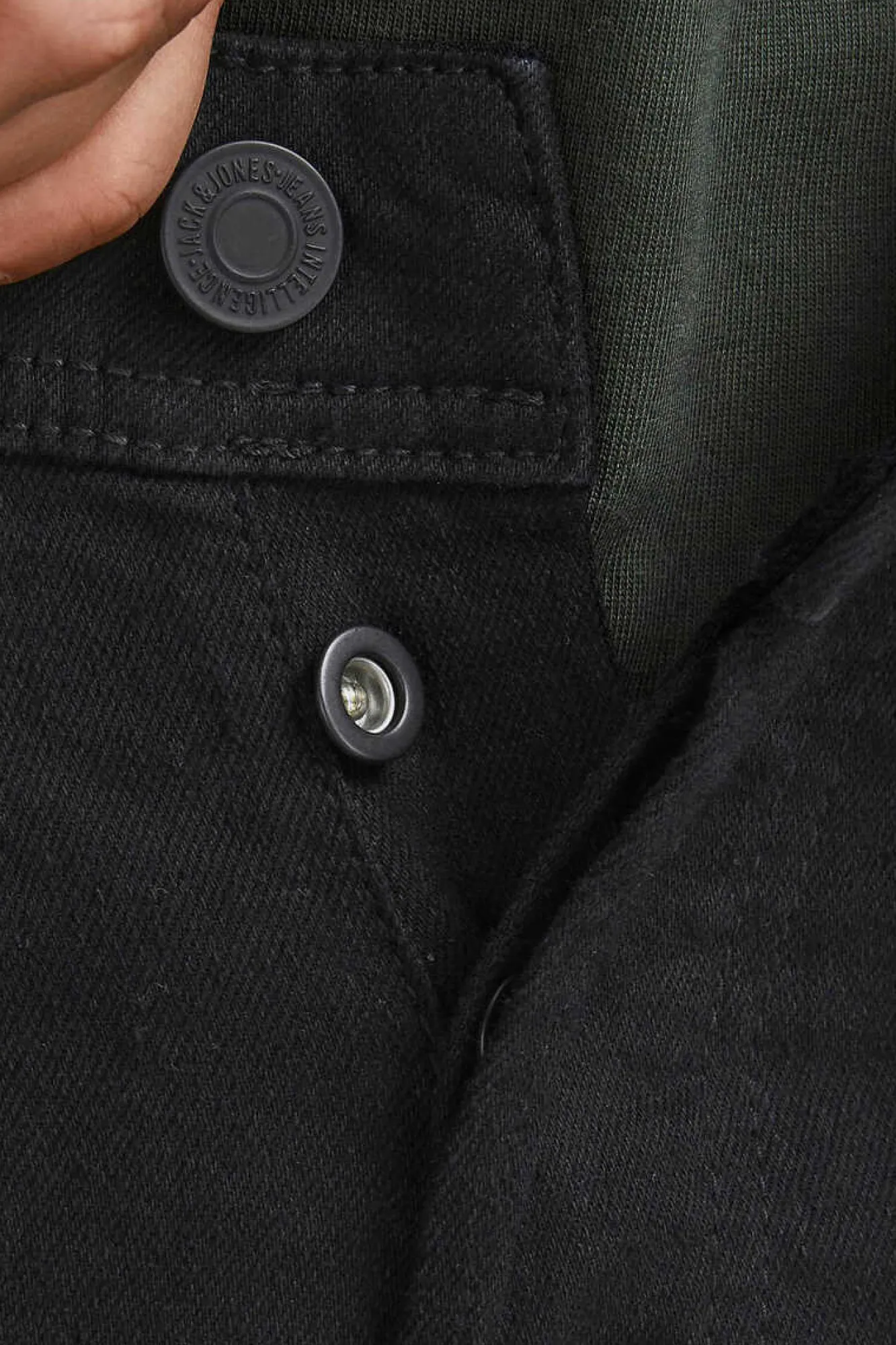 Jack & Jones Jeans Slim Fit Glenn Preto Best