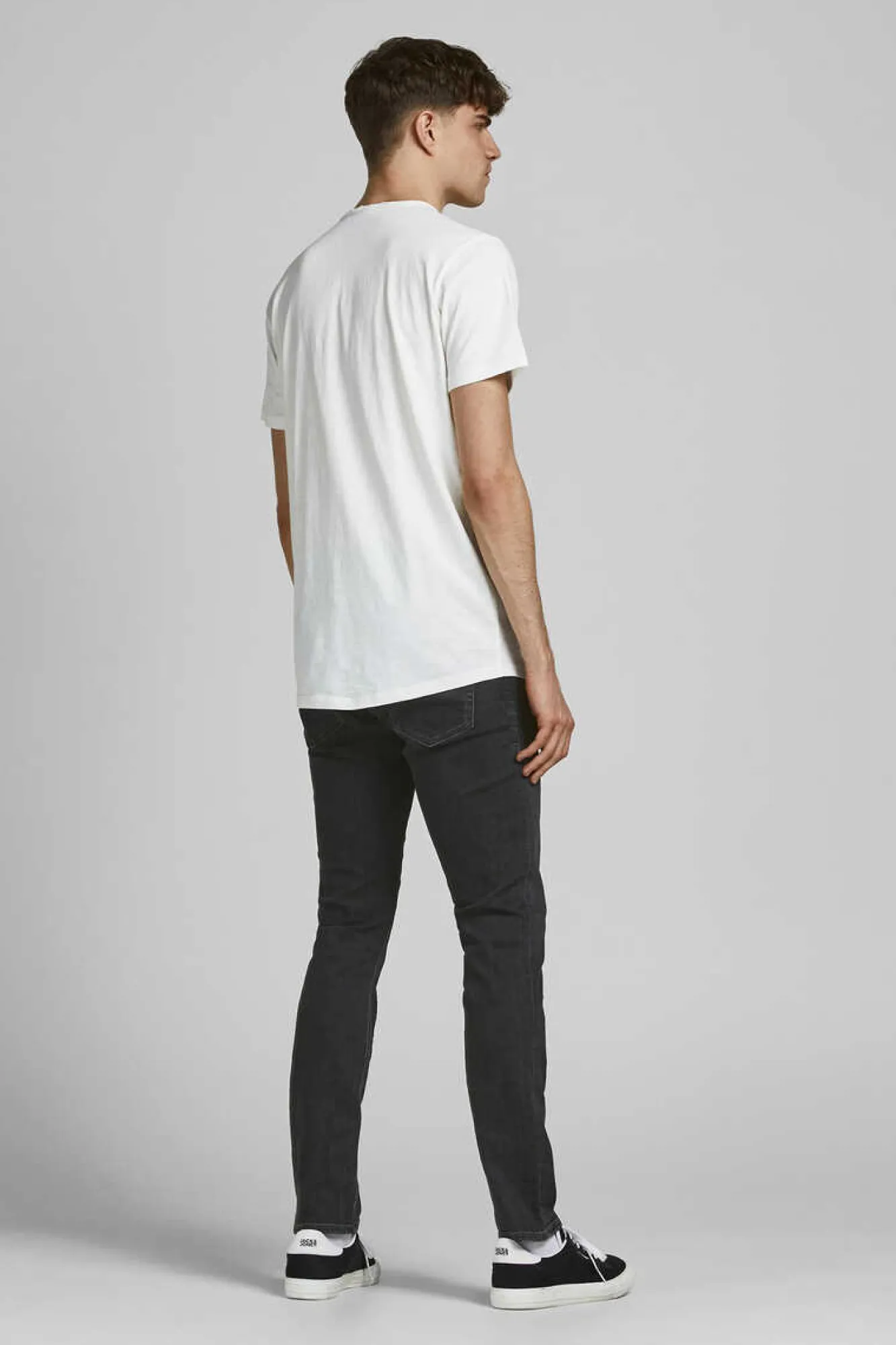 Jack & Jones Jeans Slim Fit Glenn Preto Discount