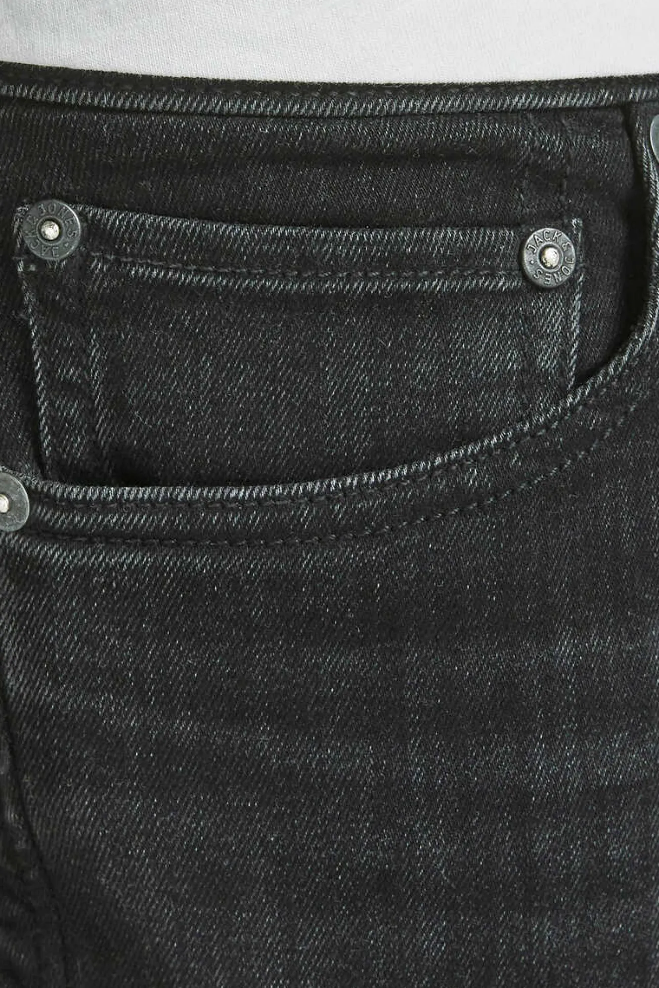 Jack & Jones Jeans Slim Fit Glenn Preto Discount