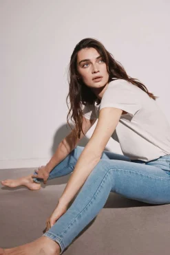 Springfield Jeans-Jeans Slim Lavagem Sustentavel