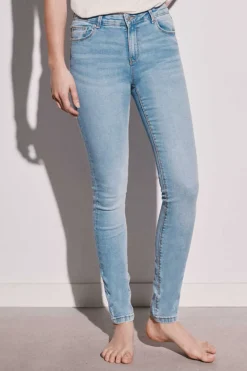 Springfield Jeans-Jeans Slim Lavagem Sustentavel