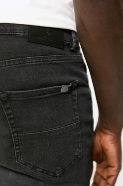 Springfield Jeans Slim Ultraleves Pretas Lavadas Mix Cinza Clearance