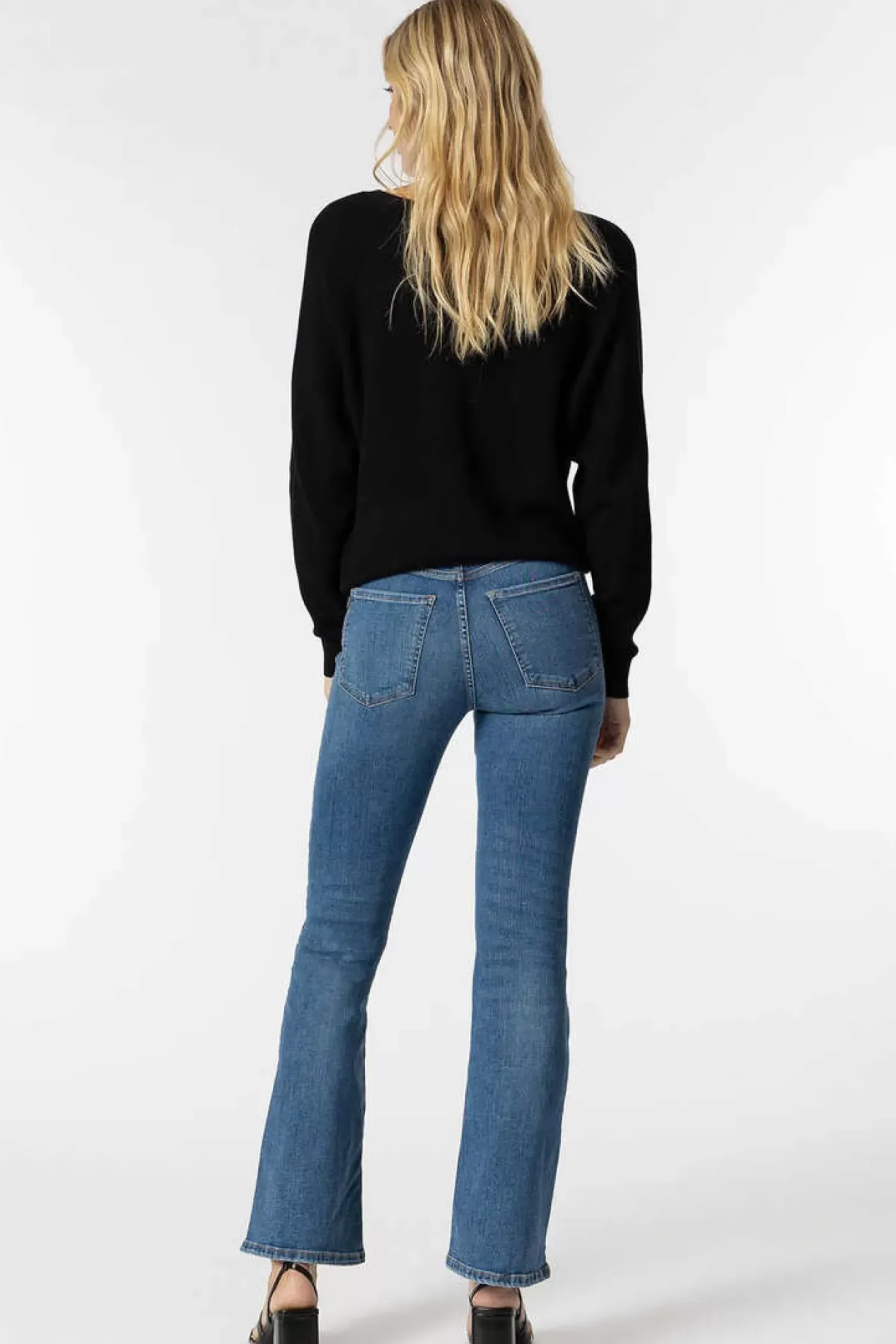 Tiffosi Calcas-Jeans Zoe Flare De Corte Alto