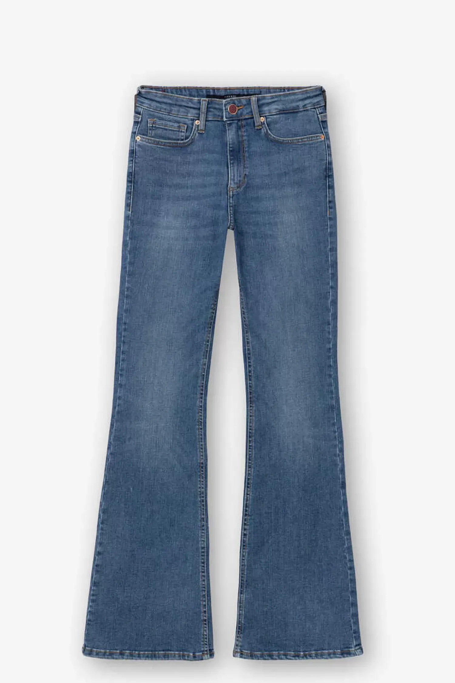 Tiffosi Calcas-Jeans Zoe Flare De Corte Alto