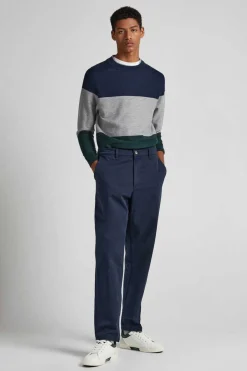 Pepe Jeans Jersey Algodao Color Block Cinza Discount