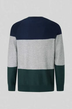 Pepe Jeans Jersey Algodao Color Block Cinza Discount