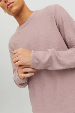 Jack & Jones Jersey De Malha Fina Castanho Hot