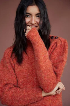 Slowlove Sueteres E Cardigans-Jersey Manga Globo