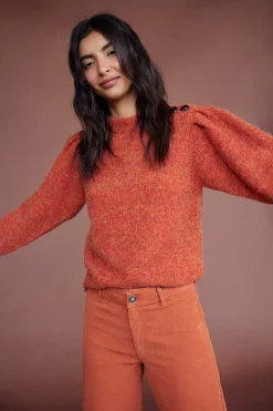 Slowlove Sueteres E Cardigans-Jersey Manga Globo