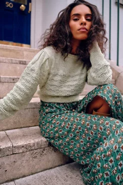 Slowlove Sueteres E Cardigans-Jersey Sostenible Calado