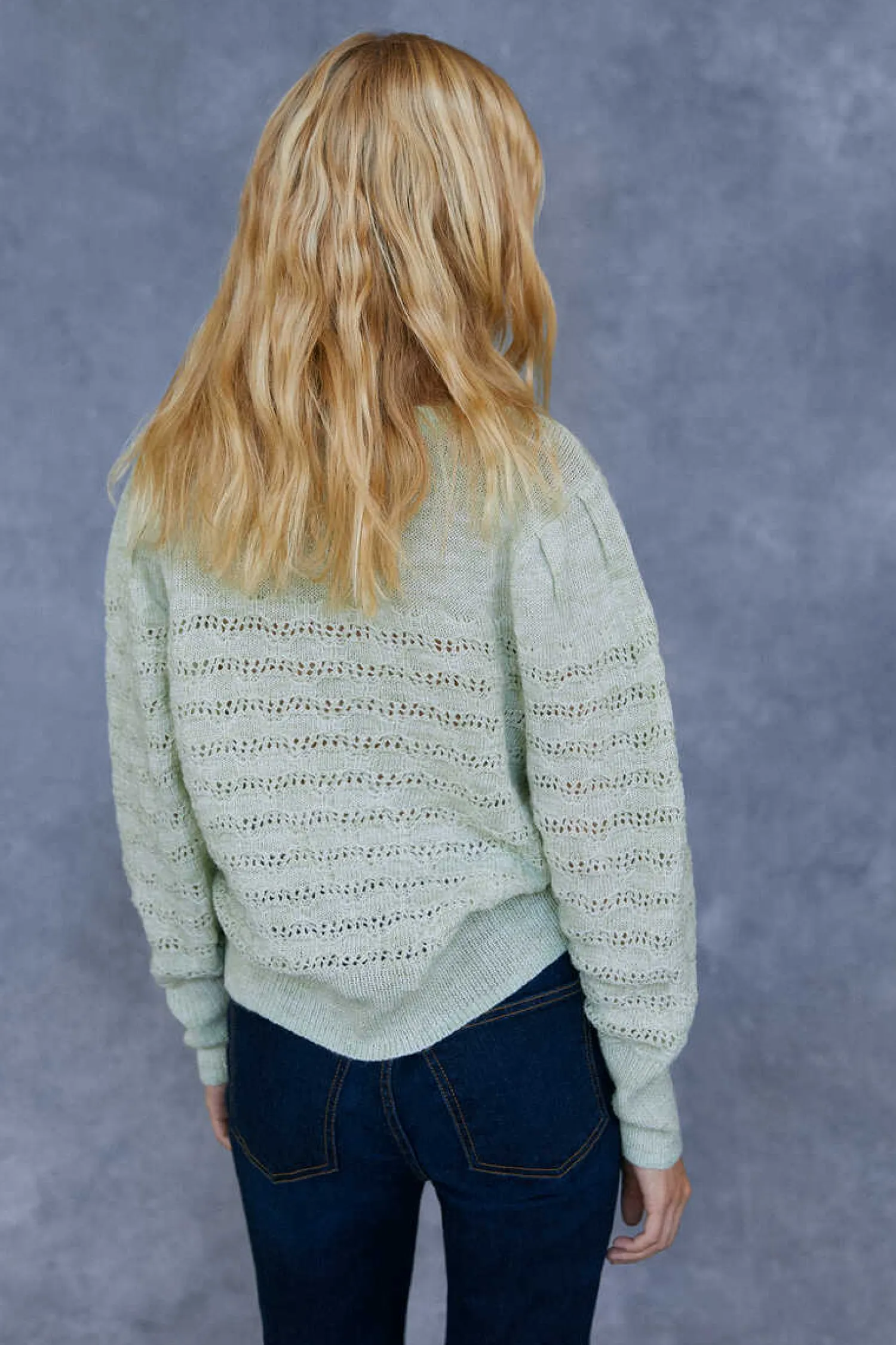 Slowlove Sueteres E Cardigans-Jersey Sostenible Calado