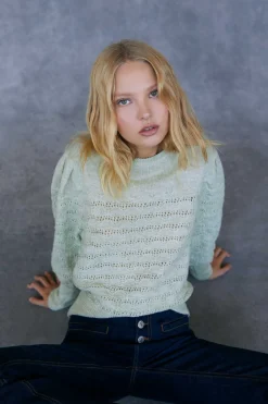 Slowlove Sueteres E Cardigans-Jersey Sostenible Calado