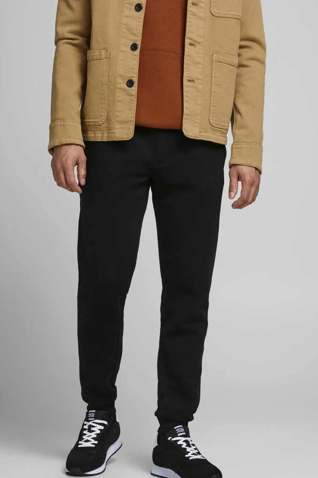 Jack & Jones Jogger Com Algodao Preto Best