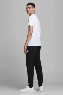 Jack & Jones Jogger De Algodao Preto Online