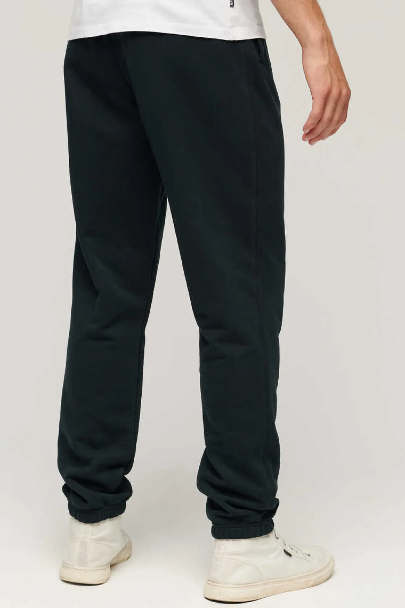 Superdry Joggers De Corte Afunilado Com Logotipo Sportswear Marinho Online