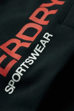 Superdry Joggers De Corte Afunilado Com Logotipo Sportswear Marinho Online
