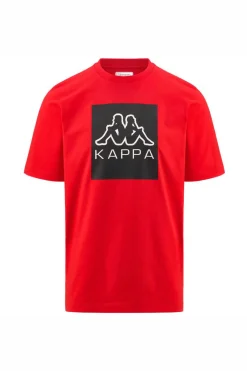 Kappa Kurzarm-Shirt Ediz Vermelho Real Outlet
