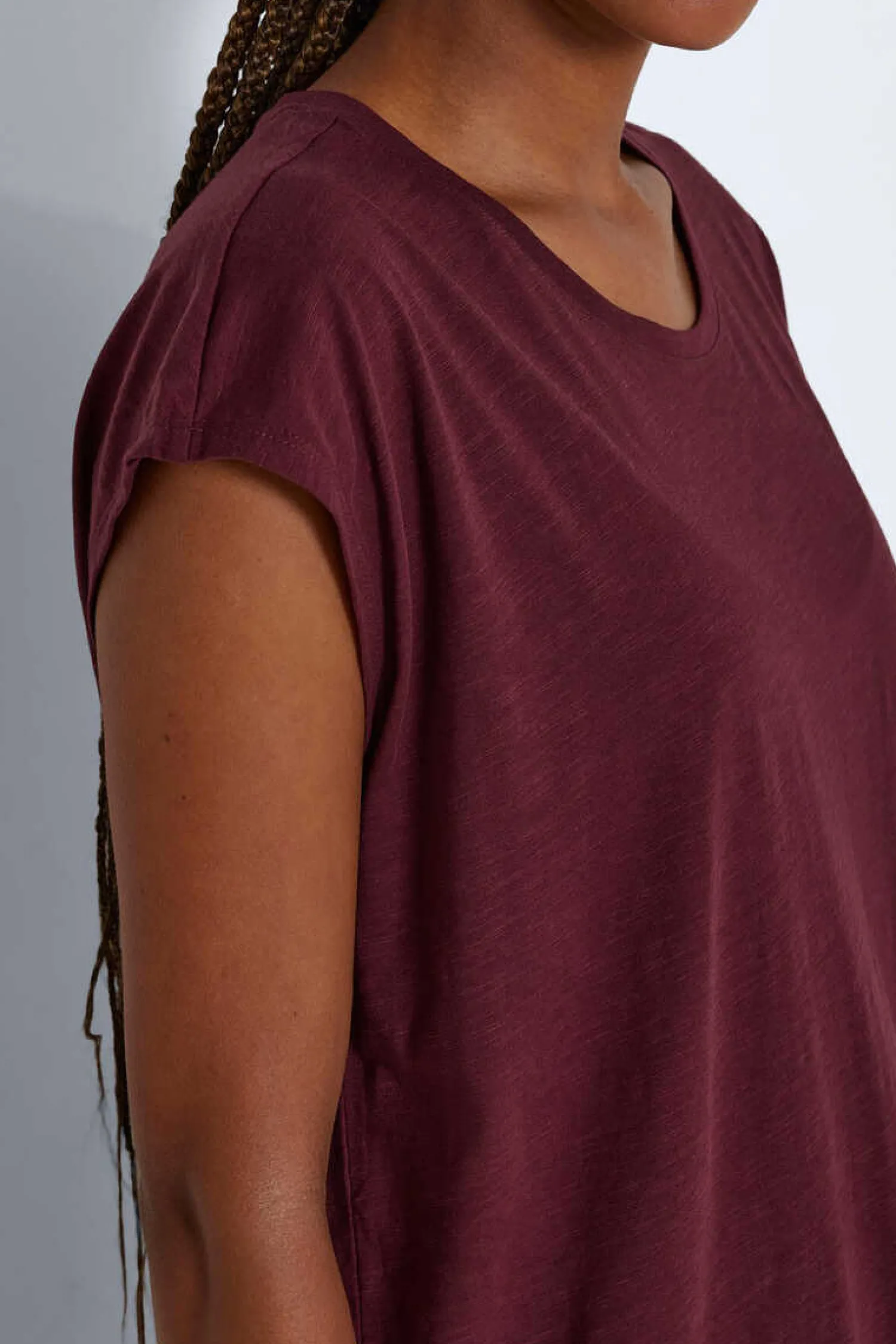 Noisy May T-Shirts-Langes Kurzarm-Shirt