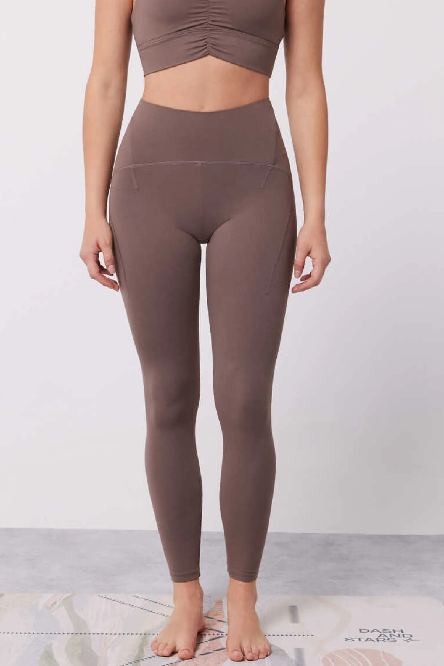 Dash and Stars Calcas-Leggings Castanhas Soft Move