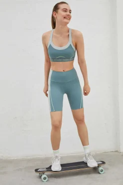 Dash and Stars Outdoor-Leggings Ciclista Contrastes 4D Stretch