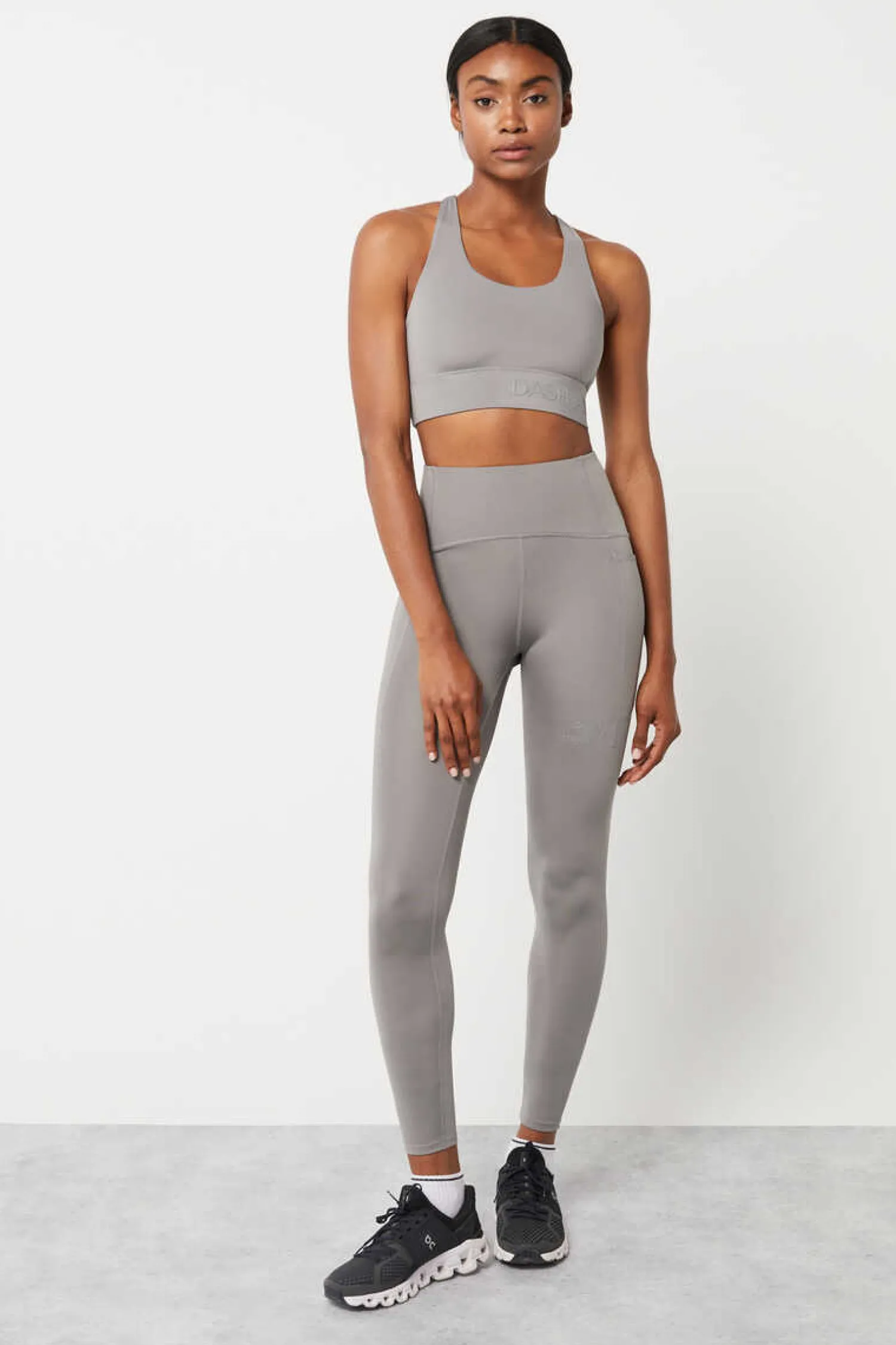 Dash and Stars Calcas-Leggings Cinzentas 4D Stretch