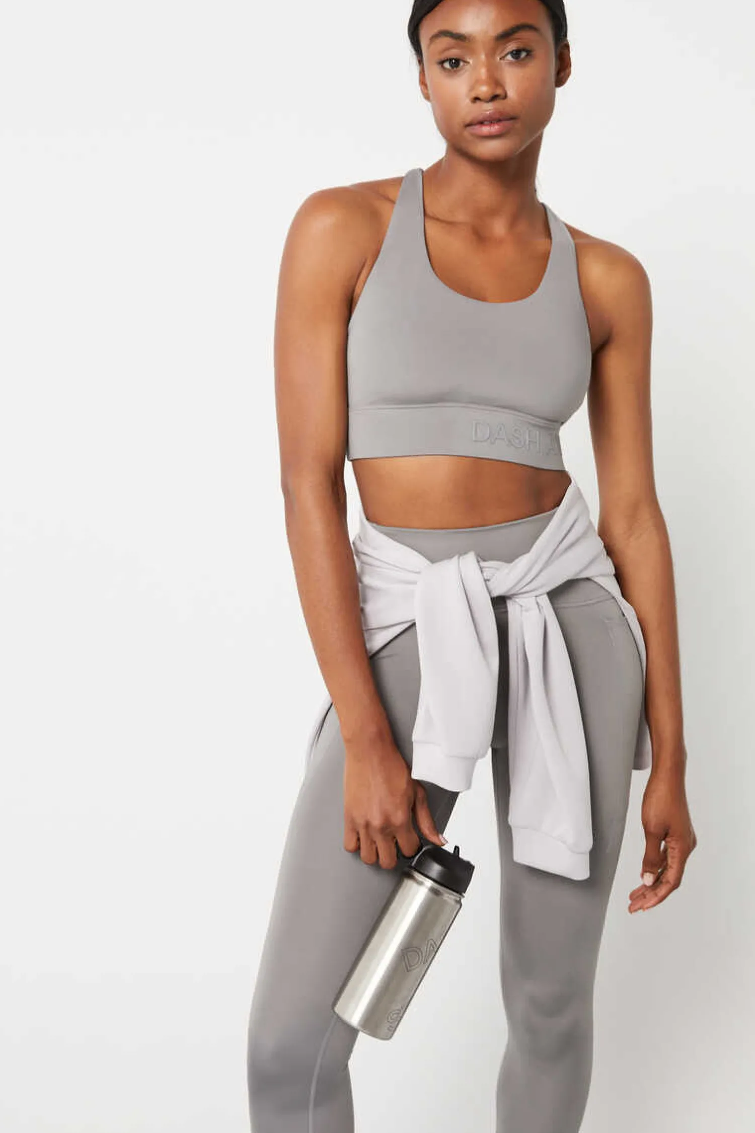 Dash and Stars Calcas-Leggings Cinzentas 4D Stretch