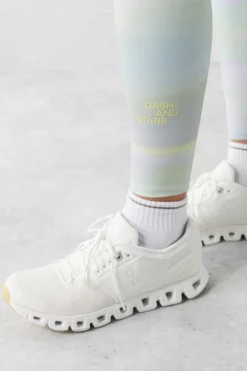 Dash and Stars Calcas-Leggings Com Estampado Azul 4D Stretch