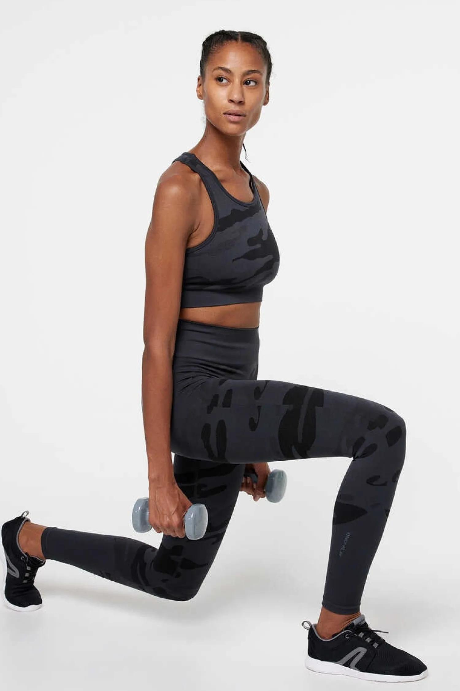 Only Play Calcas-Leggings Com Estampado Camuflagem