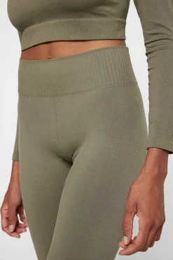 Only Play Calcas-Leggings Compridas Com Cintura Subida