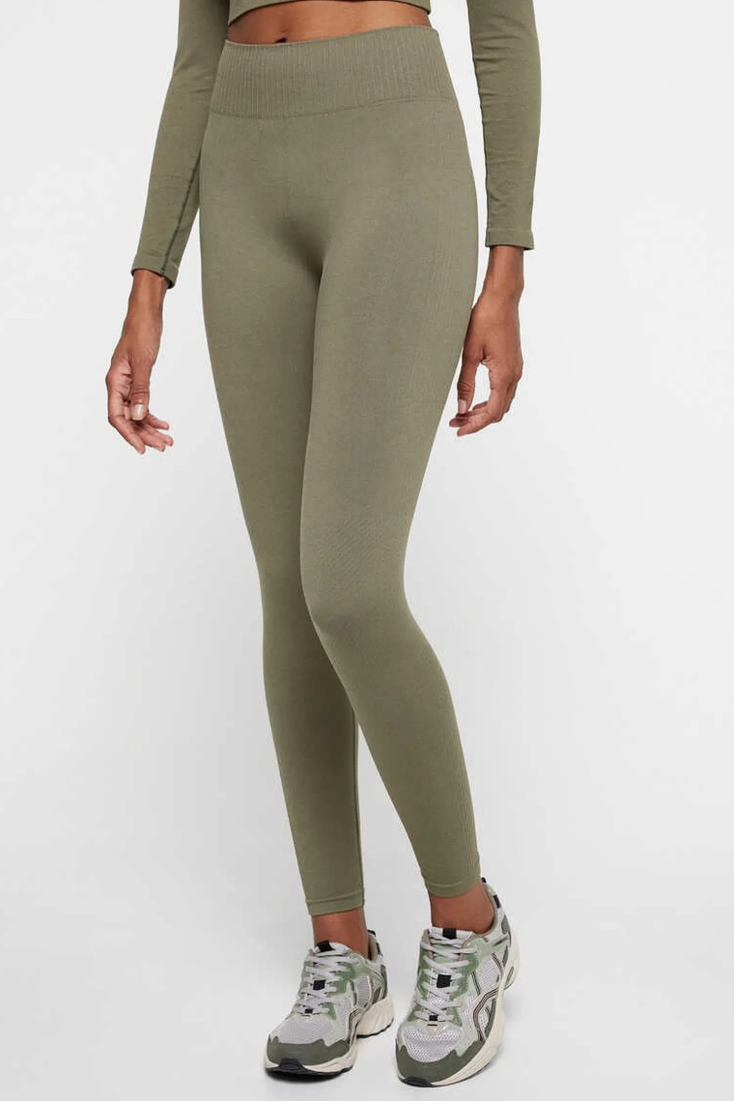 Only Play Calcas-Leggings Compridas Com Cintura Subida