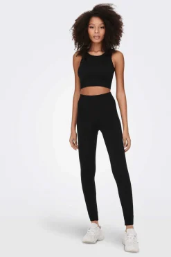 Only Play Calcas-Leggings Compridas Elasticas Caneladas