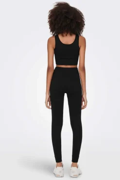 Only Play Calcas-Leggings Compridas Elasticas Caneladas