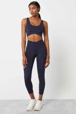 Dash and Stars Calcas-Leggings Crop Cintura Cruzada 4D Stretch