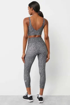 Dash and Stars Calcas-Leggings Crop Estampado 4D Stretch