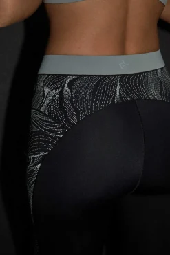 Dash and Stars Calcas-Leggings Crop Refletoras 4D Stretch