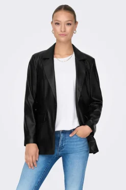 Only Blusoes E Casacos-Leggings Efeito Pele