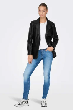 Only Blusoes E Casacos-Leggings Efeito Pele