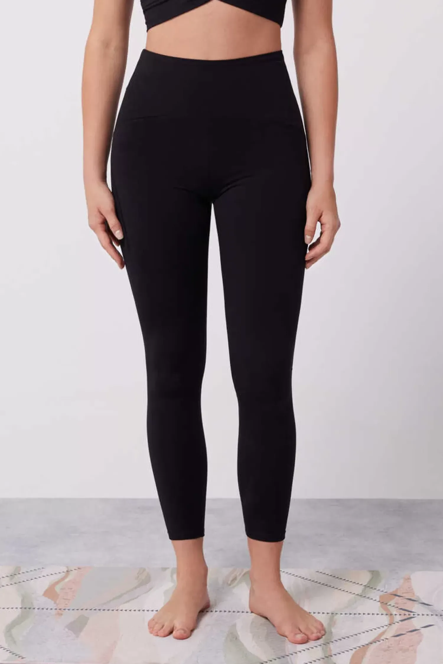 Dash and Stars Calcas-Leggings Pretas Soft Move