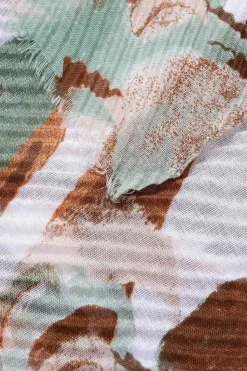 Vilanova Cachecois-Lenco Retangular Plissado