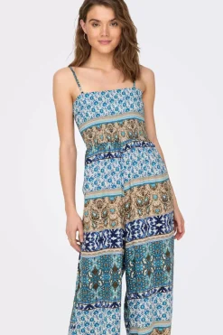 Only Vestidos E Macacoes-Macacao Comprido De Alcas