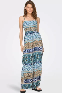 Only Vestidos E Macacoes-Macacao Comprido De Alcas