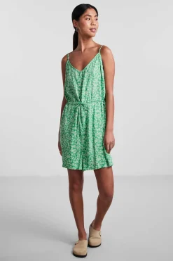 Pieces Vestidos E Macacoes-Macacao Curto De Alcas